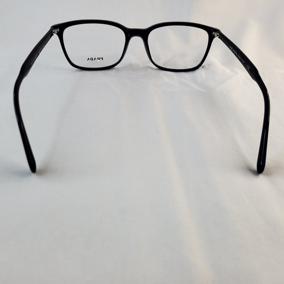 Prada PR 13XV 1AB-101 Rx-able Men's Eyeglasses Black Made in Italy NEW - Picture 5 of 7